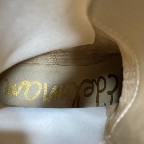 Sam Edelman Laguna Tan Leather Lug Sole Chelsea Boot 10W - Picture 8 of 12